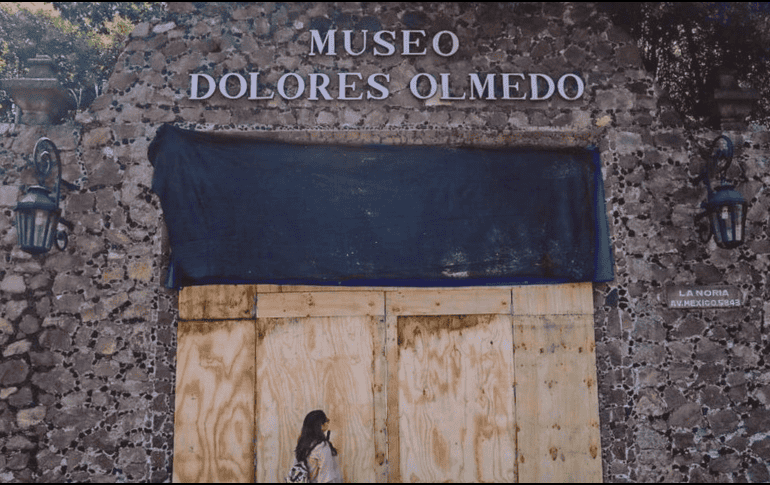 El Museo Dolores Olmedo no ha anunciado en sus redes sociales su reapertura, sin embargo, en el verano de 2025 anunció que reabrirá sus puertas para el Mundial de Futbol 2026.  ESPECIAL/SUN