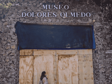 El Museo Dolores Olmedo no ha anunciado en sus redes sociales su reapertura, sin embargo, en el verano de 2025 anunció que reabrirá sus puertas para el Mundial de Futbol 2026.  ESPECIAL/SUN