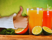Los jugos son un tipo de alimento que favorece a la salud. ESPECIAL / CANVA