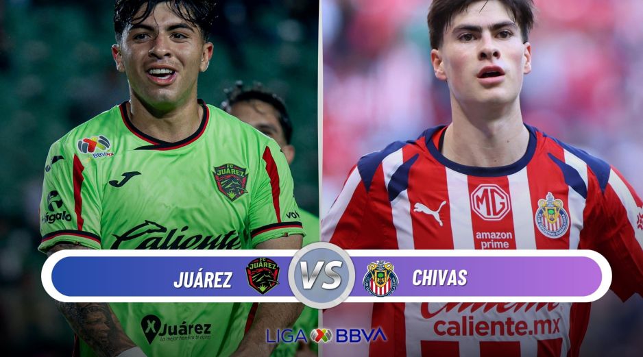 Juárez y Chivas se enfrentan en el primer día de acción dentro de la segunda fecha del campeonato mexicano. ESPECIAL / IMAGO7 y CANVA