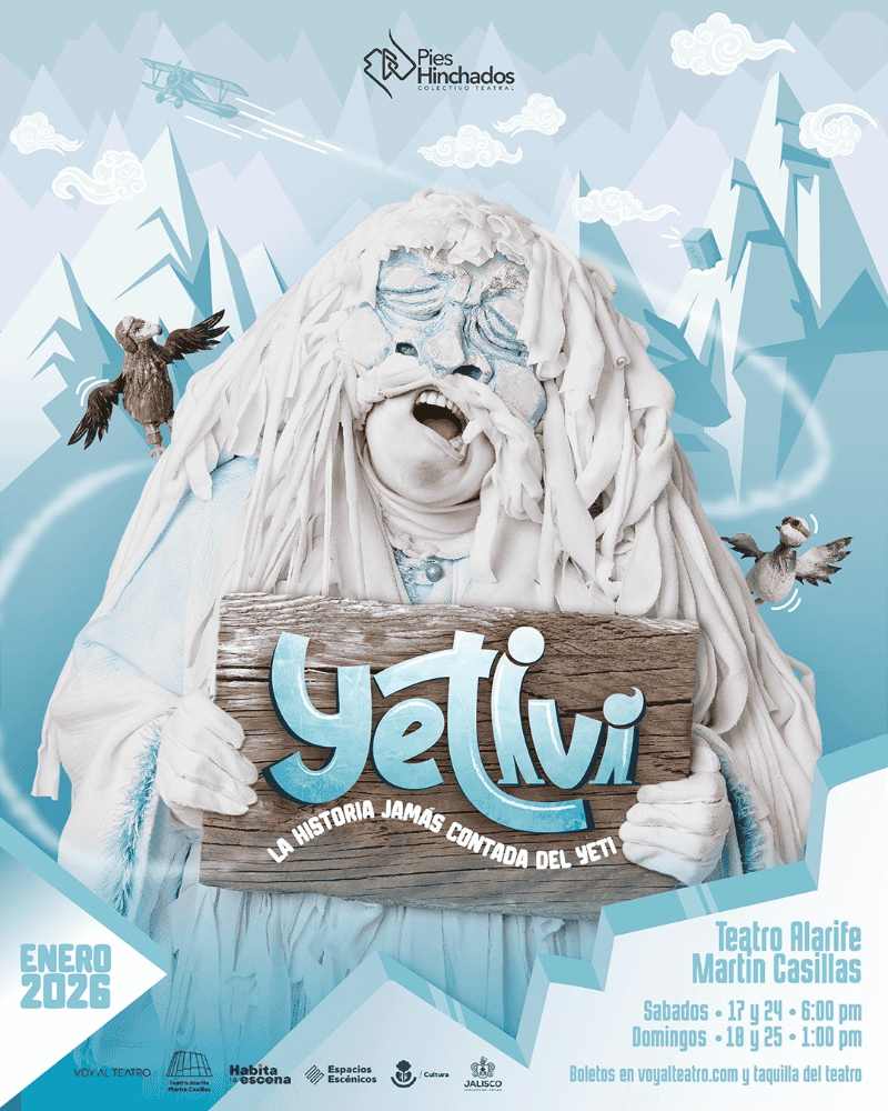 La producción corre a cargo del Colectivo Teatral Pies Hinchados, agrupación con sede en Guadalajara fundada en 2017. ESPECIAL&nbsp;