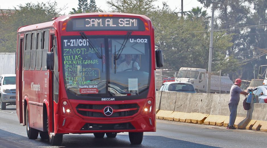 Esta situación provoca que haya un mismo número de unidades que, aunque estén nuevos, los tengan estacionados y si que estén en funciones en vez de estar en la prestación del servicio. EL INFORMADOR / ARCHIVO