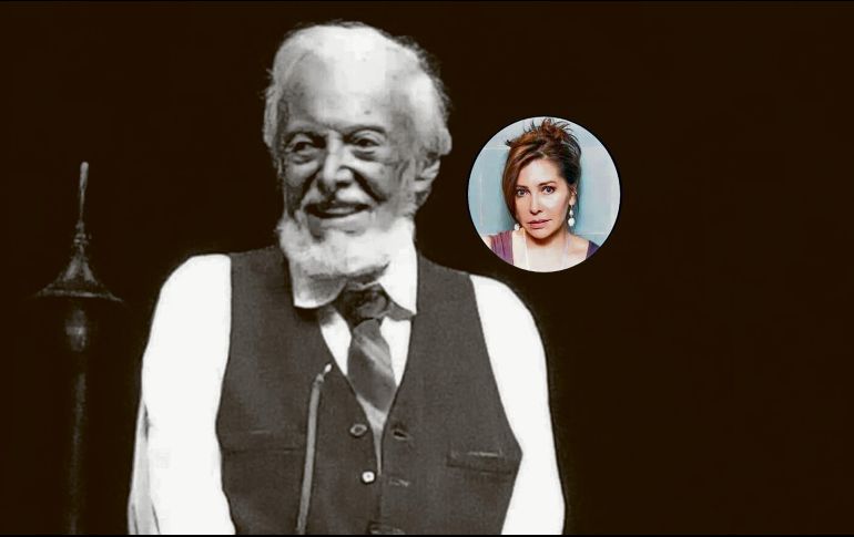 En la imagen, el primer actor Mario Cid junto a su hija, la también actriz Mara Escalante. ESPECIAL