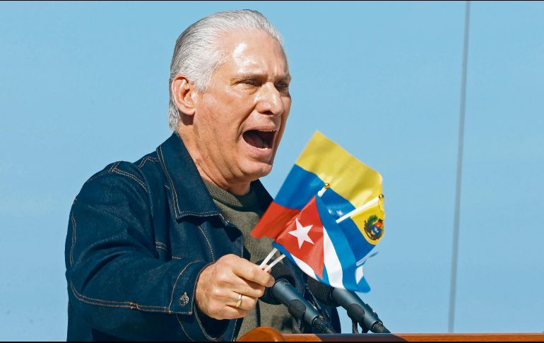 El presidente cubano Miguel Díaz-Canel, aclara que no existen negociaciones con Estados Unidos. EFE