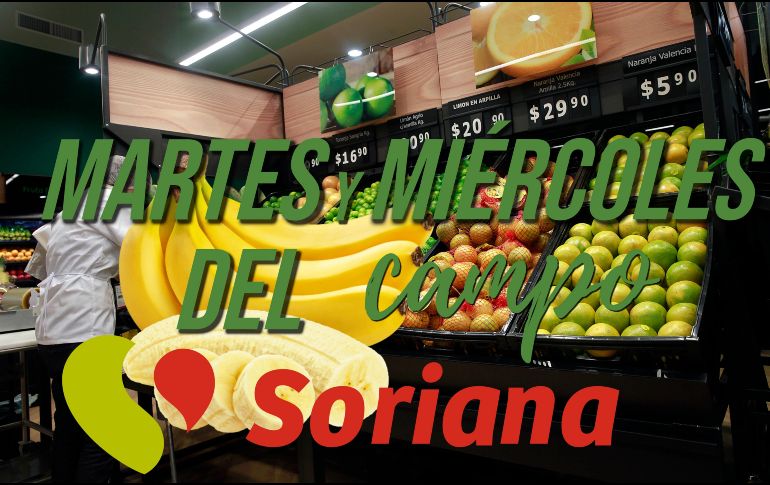 Estas son TODAS las ofertas de hoy y mañana en Soriana por el Martes y Miércoles del Campo. EL INFORMADOR / ARCHIVO