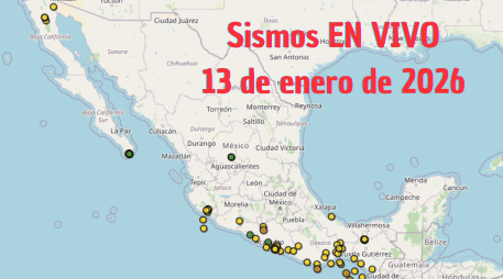 Sismos en México | EN VIVO | 13 de enero de 2026. ESPECIAL / SSN