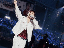 De acuerdo con información oficial difundida por la boy band surcoreana, formada por Jin, Suga, J-Hope, RM, Jimin, V y Jungkook, los conciertos serán en mayo. ESPECIAL/Facebook @BTS