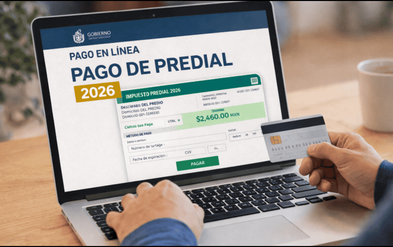 Pagar el predial 2026 en línea te evitará un sinfín de recargos y multas. ESPECIAL/ChatGPT