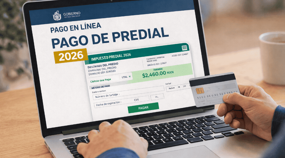 Pagar el predial 2026 en línea te evitará un sinfín de recargos y multas. ESPECIAL/ChatGPT