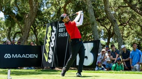 El mexicano Abraham Ancer, en una imagen de archivo. ESPECIAL