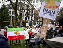 Uno de los detenidos, llamado  Erfan Soltani de 26 años,  habría sido sometido a juicio sumarísimo y será ejecutado por ahorcamiento. EFE/S. VAN DER WAL