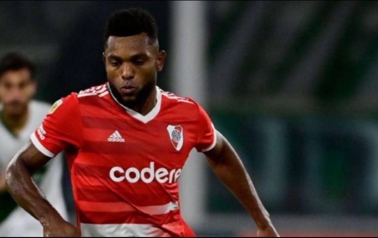 El atacante colombiano Miguel Borja, presentado como uno de los fichajes más llamativos de Cruz Azul para el Torneo Clausura 2026, todavía no puede ver acción con el conjunto celeste. INSTAGRAM / miguelaborja23