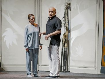 En la obra escrita y protagonizada por Odin Dupeyron, también participa Erika Blenher. ESPECIAL