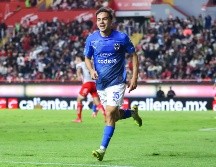 Iker Fimbres celebra tras anotar el segundo gol del partido. IMAGO7/R. Dávila