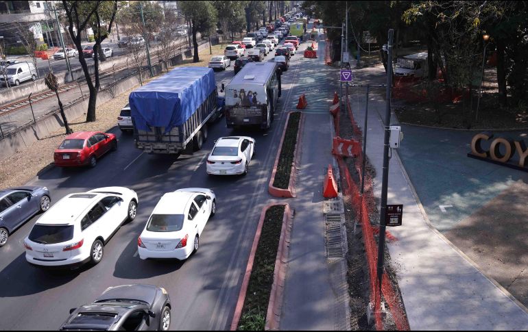 El programa Hoy No Circula se aplica de las 5:00 a las 22:00 horas en todas las alcaldías de la Ciudad de México y en tres zonas conurbadas del Estado de México. SUN/. Rojas