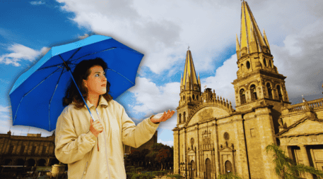 Jalisco, con cielo mayormente cubierto a nublado, no se descartan algunas lluvias dispersas en zonas montañosas del estado. ESPECIAL / CANVA