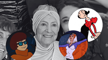 Gloria Rocha (al centro) inició su carrera en el doblaje en 1960 y, a lo largo de más de cinco décadas, participó tanto como actriz de voz como en labores de dirección. ESPECIAL / X / @olizar