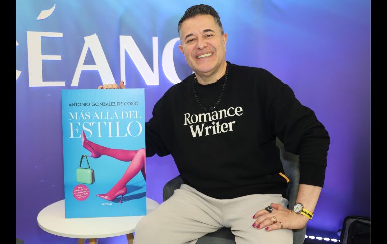 Antonio González de Cosío presenta “Más allá del estilo”. GENTE BIEN/TONY MARTÍNEZ.