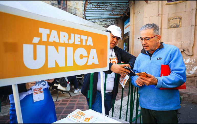 Usuarios que no lograron finalizar su registro en la Tarjeta Única podrán acudir a módulos para continuar el trámite. EL INFORMADOR/ARCHIVO