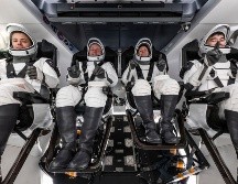 En el momento del desacople siete personas se encontraban a bordo del complejo orbital cuatro de ellas pertenecientes a la Crew-11. EFE/SpaceX