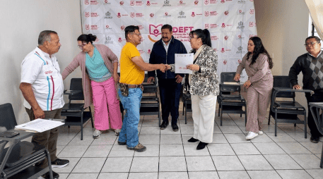 Estos convenios buscan llevar programas de capacitación laboral y autoempleo directamente a las colonias del municipio. CORTESÍA