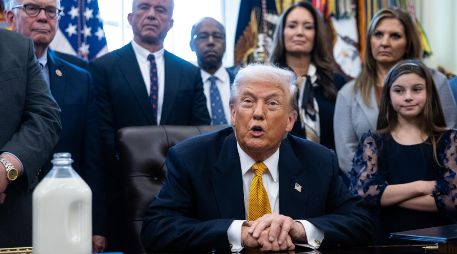 Este miércoles, Trump aseguró haber tenido una llamada telefónica con la presidenta en funciones de Venezuela, Delcy Rodríguez, a quien calificó como una 