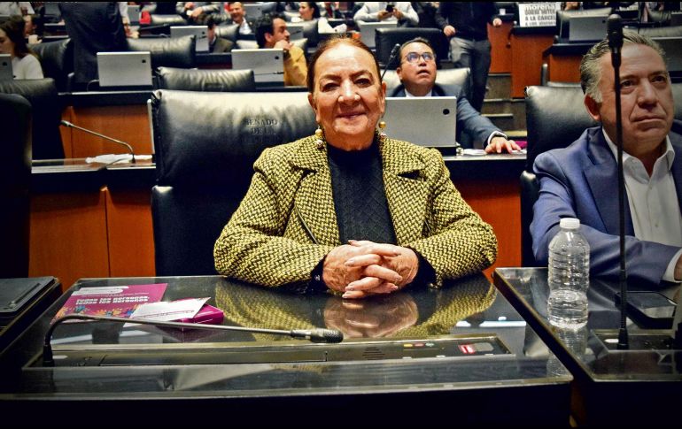 Lucía Trasviña busca que las autoridades refuercen la protección de datos personales tras el registro obligatorio de líneas móviles. ESPECIAL