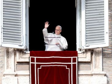 Aguiar Retes planteó nuevamente al pontífice la visita a México, invitación que ya le había hecho pocos días después del cónclave por el que fue electo en mayo de 2025. EFE/EPA/G. Lami