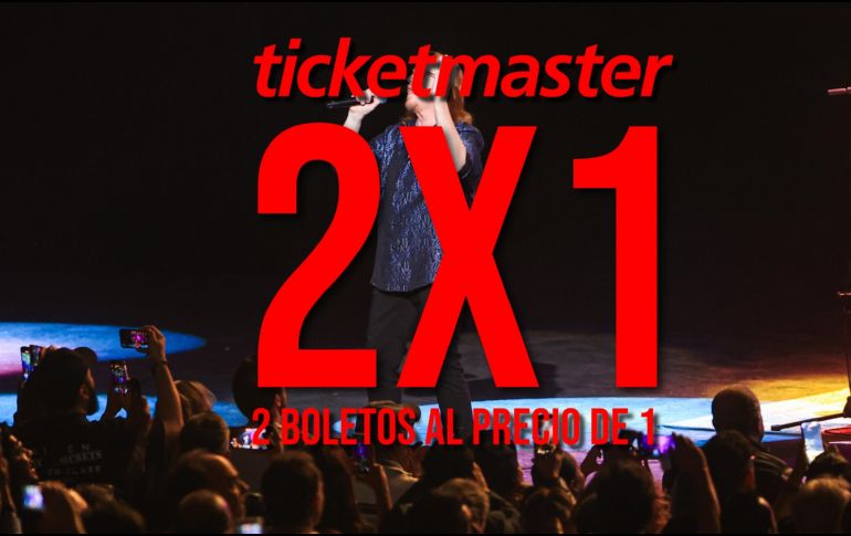 Estos tres conciertos en Guadalajara están al 2x1 en Ticketmaster el día de hoy. EL INFORMADOR / ARCHIVO