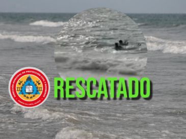 Piden respetar las indicaciones de los Guardavidas para disfrutar de las playas de Puerto Vallarta. ESPECIAL / FACEBOOK Protección Civil y Bomberos Puerto Vallarta