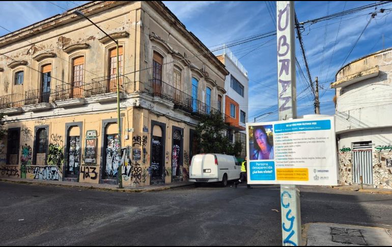 Josefina Pintor fue vista por última vez cuando, se suponía, salía de la casa de su novio, quien vive en la Colonia Americana. EL INFORMADOR/R. Bobadilla