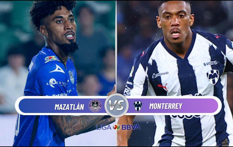 Mazatlán y Monterrey abren la Jornada 3 del Clausura 2026 en el Estadio El Encanto. ESPECIAL / IMAGO7 y CANVA