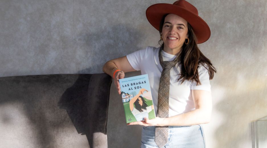 La escritora española estuvo orgullosa de estar en tierras tapatías / FOTO: ANTONIO RODÍGUEZ Y JORGE SOLTERO