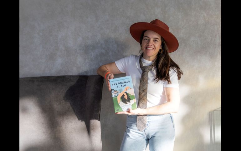 La escritora española estuvo orgullosa de estar en tierras tapatías / FOTO: ANTONIO RODÍGUEZ Y JORGE SOLTERO