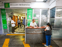 Si la licencia vencida fue extraviada, se deberá tramitar una certificación adicional con un costo extra, al igual que la certificación para conductores de transporte público. EL INFORMADOR/ A. Navarro