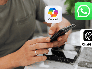 Miles de usuarios que usaban estas IA se verán afectados, incluso varios manifestaron su descontento y desaprobación ante la noticia. CANVA /ESPECIAL /WhatsApp /ChatGPT /Copilot
