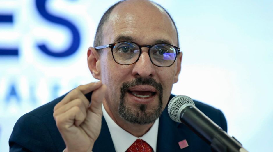 Octavio de la Torre, presidente de Concanaco Servytur,  subrayó la importancia de impulsar el consumo interno. EFE/José Méndez