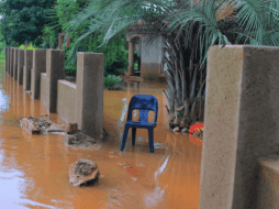 Las inundaciones en Sudáfrica también han afectado a la nación insular de Madagascar frente a la costa de África, así como a Malawi y Zambia. EFE/EPA/GCIS