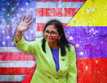 La presidenta encargada de Venezuela, Delcy Rodríguez, se reunió el jueves en Caracas con el director de la CIA, John Ratcliffe, con quien abordó temas de seguridad en un esfuerzo por acercar posiciones. EFE / ARCHIVO