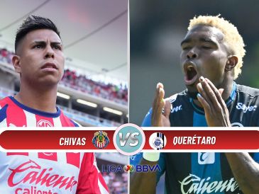 Chivas enfrenta a Querétaro en la J3 del Clausura 2026 de la Liga MX. ESPECIAL / IMAGO7 y CANVA