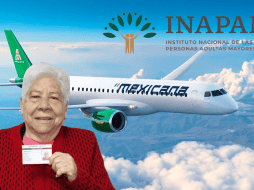 ¿De cuánto es el descuento para adultos mayores en Mexicana de Aviación? ESPECIAL / MEXICANA DE AVIACIÓN / INAPAM