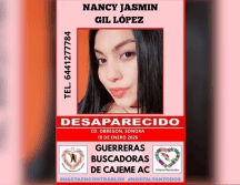 Tras el descubrimiento del cuerpo, la Fiscalía de Sonora confirmó que la víctima correspondía a Nancy Jazmín Gil López y precisó que existía un reporte de privación ilegal de la libertad desde el 10 de enero de 2026. ESPECIAL