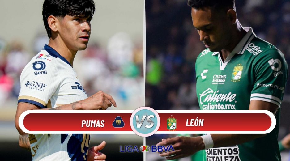 Pumas y León protagonizan uno de los duelos en esta la J3 del Clausura 2026. ESPECIAL / IMAGO7 y CANVA