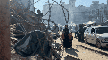 Los expertos se mostraron especialmente críticos con la decisión tomada por las autoridades israelíes el 30 de diciembre de prohibir la actividad de 37 organizaciones internacionales de ayuda humanitaria en Palestina. EFE/ Ahmad Awad