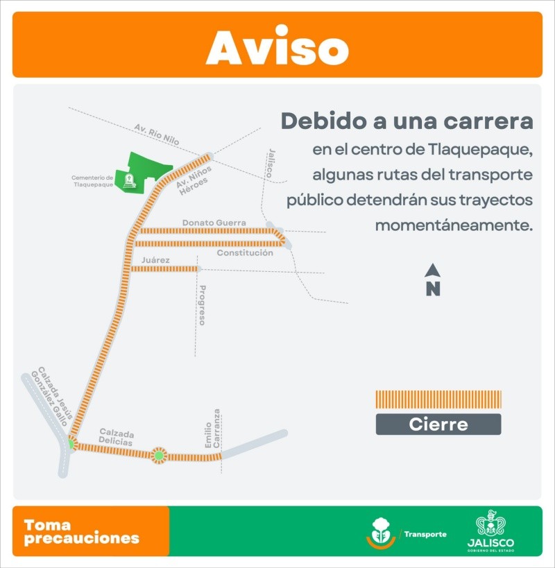 CORTESÍA/&nbsp;Secretaría de Transporte de Jalisco