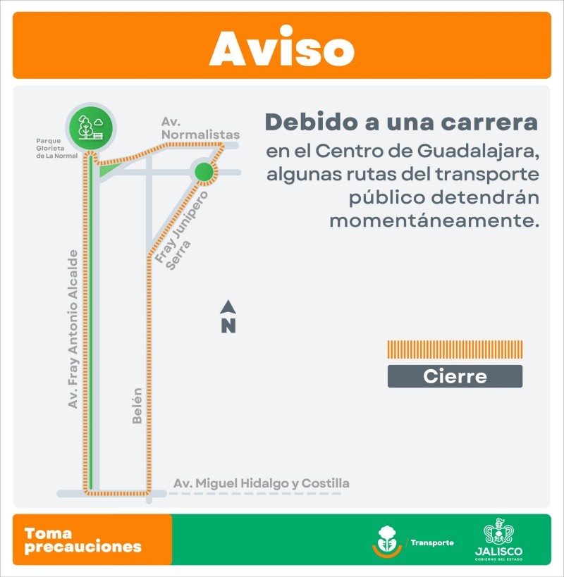 &nbsp;CORTESÍA/&nbsp;Secretaría de Transporte de Jalisco