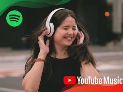 Spotify y YouTube Music se posicionan como dos de las opciones más comparadas tras el anuncio del incremento en sus suscripciones. CANVA/ESPECIAL