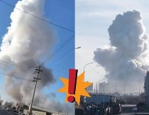 Tres de los hospitalizados sufrieron heridas graves y cinco personas permanecen desaparecidas tras la explosión en Mongolia Interior, China. ESPECIAL / X