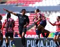 Chivas Femenil se colocó en la sexta posición de la tabla general con siete unidades. IMAGO7/ J. CARLOS CUBEYRO
