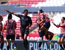Chivas Femenil se colocó en la sexta posición de la tabla general con siete unidades. IMAGO7/ J. CARLOS CUBEYRO